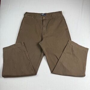 Polo Ralph Lauren Vintage Pant Men's Brown Cotton Chino Size 38/32